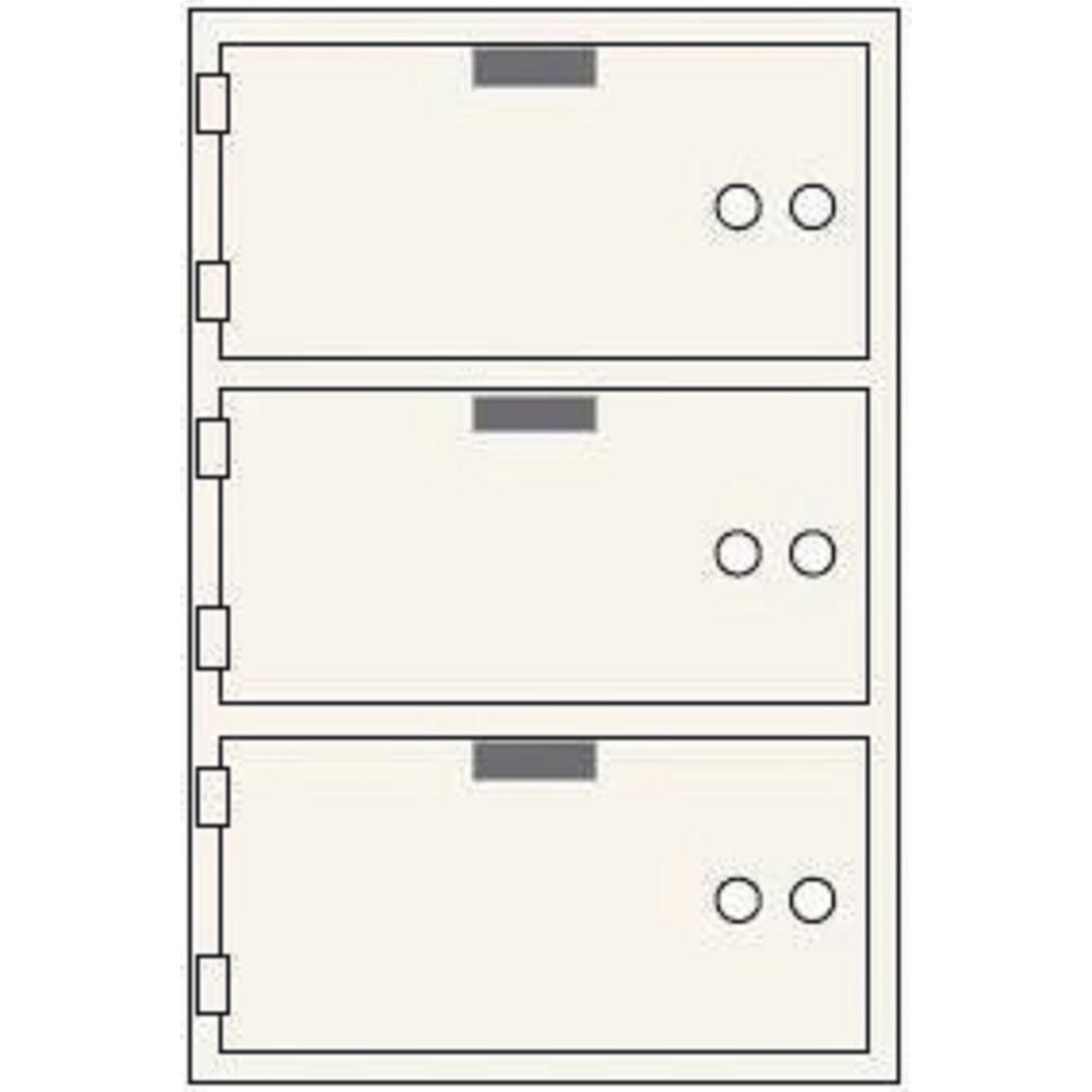 Safe and Vault Store Safe Deposit Boxes 3 - 5x10 Openings